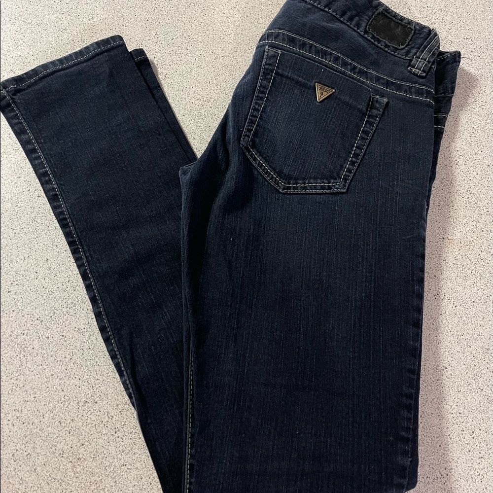 Guess jeans tall low rise skinny stretch